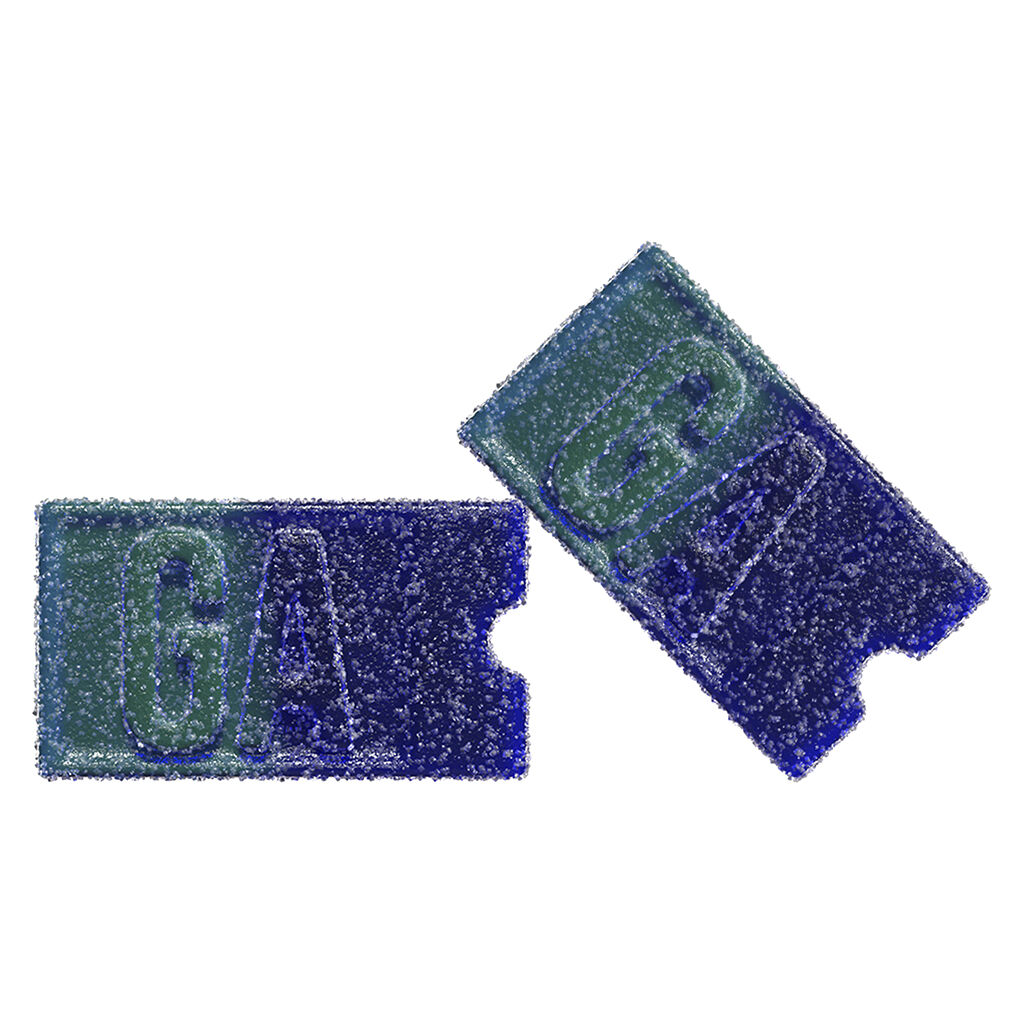 General Admission : BLUE ROCKET THC GUMMY (2x5mg)