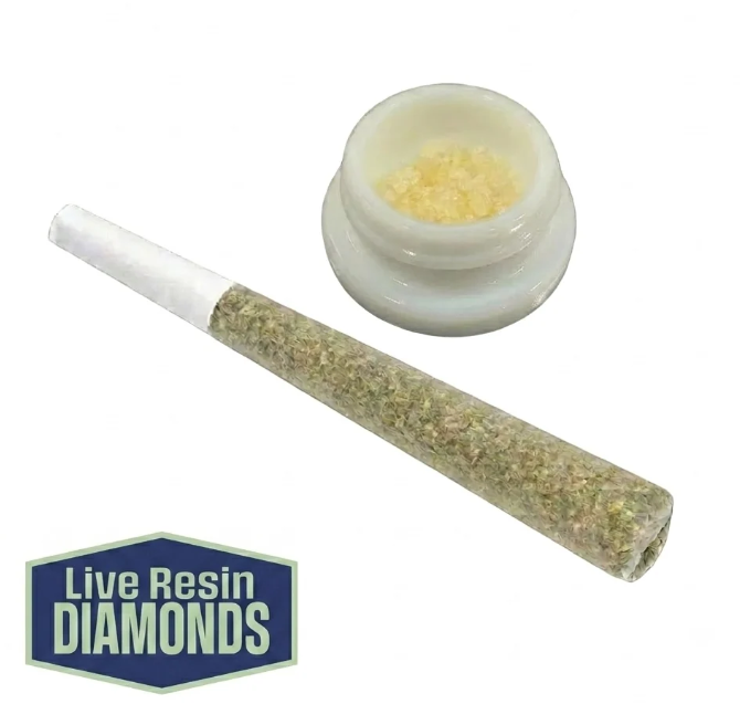 Terra Labs : Grape Burst Diamond Infused Pre-Roll (1pk)