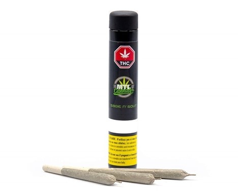 MTL Cannabis : SAGE N' SOUR PRE-ROLLS - SAGE N' SOUR PRE-ROLLS (3x.5g)