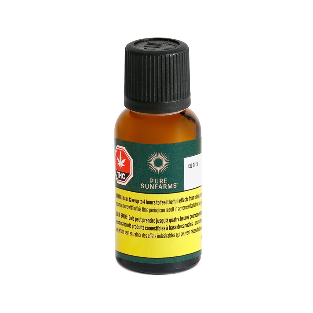 Pure Sunfarms - Pure Sun 1:10 Cbd Oil - Hybrid 30Ml