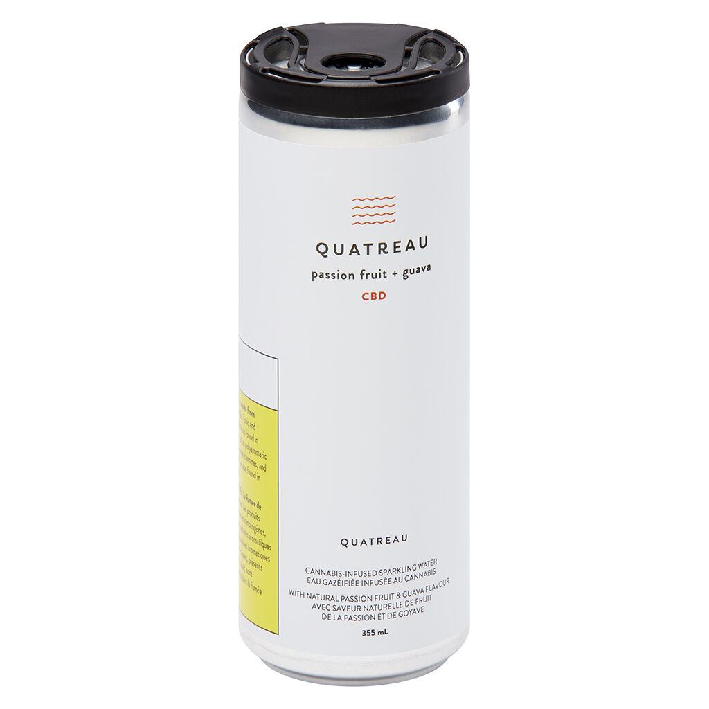 QUATREAU : PASSIONFRUIT & GUAVA (355mL)
