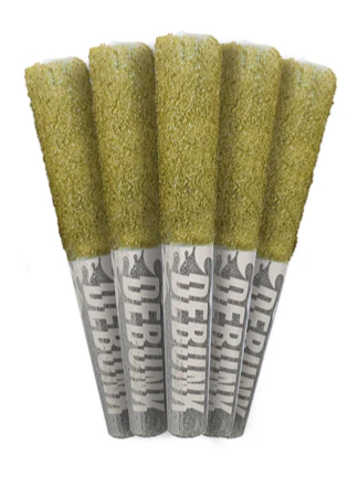 Debunk : Moon Drops Bubble Hash Coated Infused Pre-Rolls (5pk)
