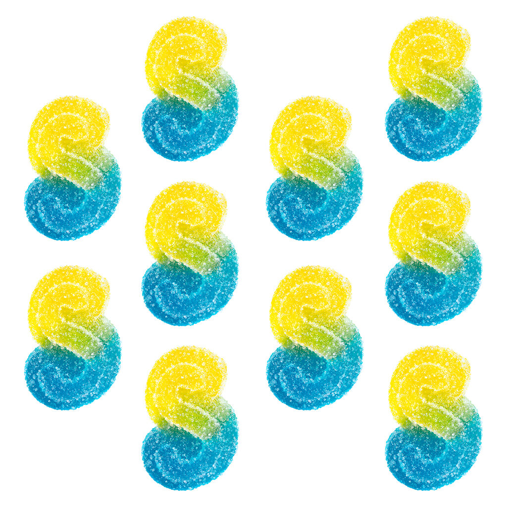 SOURZ by Spinach : Fully Blasted Blue Raspberry Lemonade Live Resin Sourz (10pk)