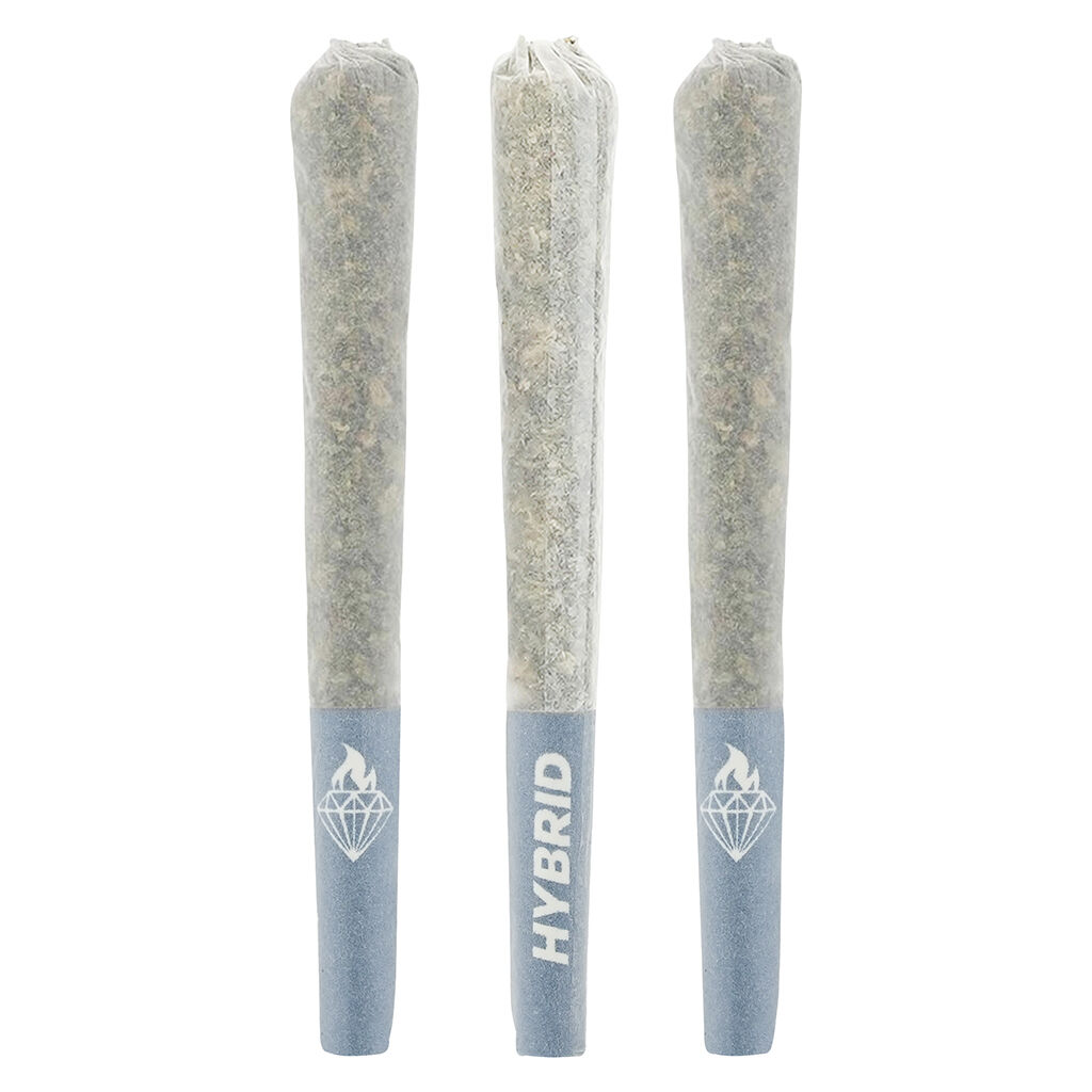 Dymond : Face Mntz Diamond Infused Pre-Rolls (3x0.5g)