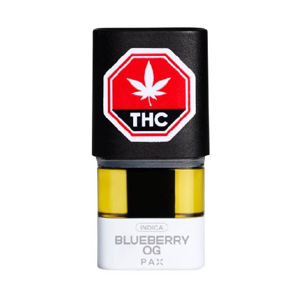 PAX ERA PODS : PAX BLUEBERRY OG 1GR LIVE ROSIN BLEND POD - PAX BLUEBERRY OG 1GR LIVE ROSIN BLEND POD