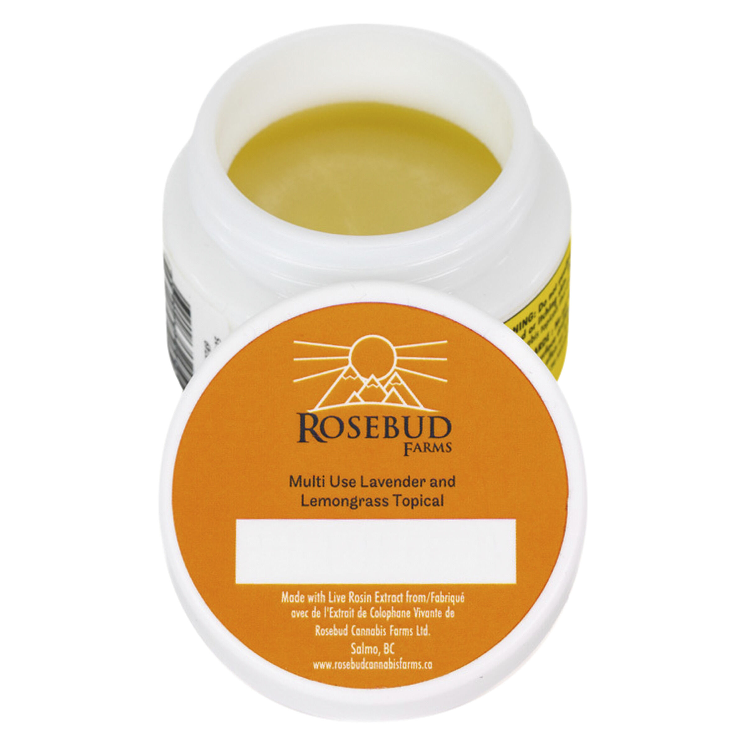 Rosebud Cannabis Farms : LAVENDAR & LEMONGRASS SCENTED SALVE - LAVENDAR & LEMONGRASS SCENTED SALVE