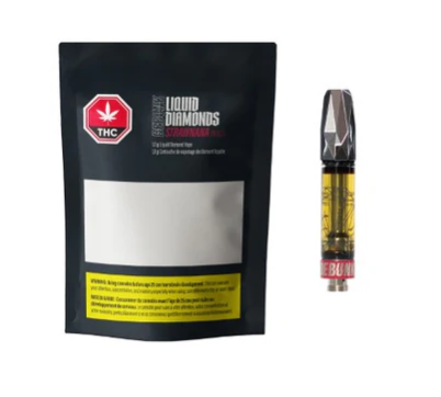 Debunk : Strawnana Liquid Diamonds Vape Cartridge (1g)