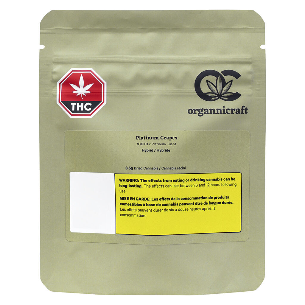 Organnicraft - Platinium Grapes -  Hybrid 3.5G