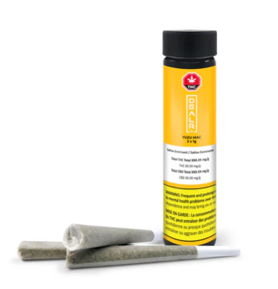 Dealr : Yuzu Mac Pre-Rolls (3x1g)