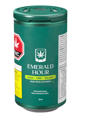 Emerald Hour : Agave, Lime, And Sea Salt (10mg)