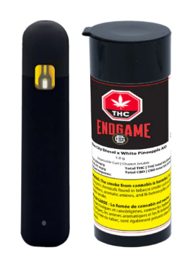 Endgame : Blue City Diesel X White Pineapple Aio Dispble Pen - Endgame : Blue City Diesel X White Pineapple Aio Disposable Pen (1g)