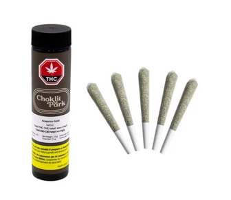 Choklit Park : Acapulco Gold Pre-Rolls (5pk)
