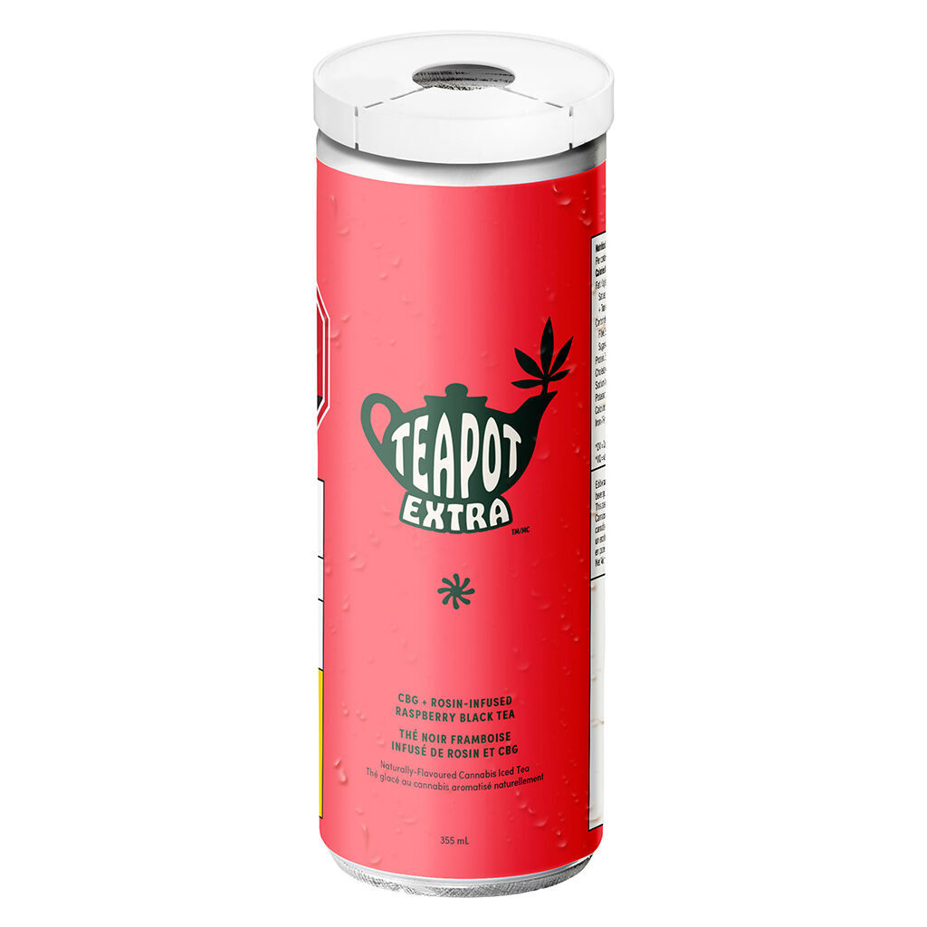 Teapot : CBG + Rosin Infused Raspberry Black Tea