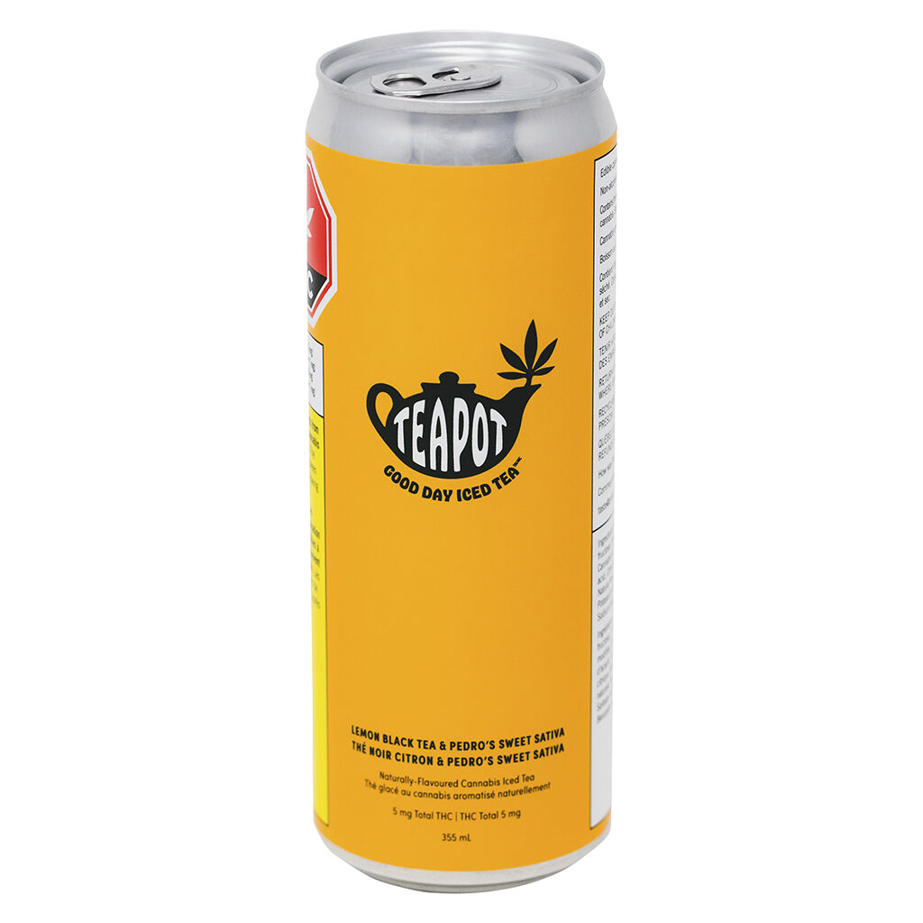 TEAPOT : GOOD DAY LEMON BLACK TEA (PEDRO'S SWEET SATIVA) - GOOD DAY LEMON BLACK TEA (PEDRO'S SWEET SATIVA) (5MG THC)
