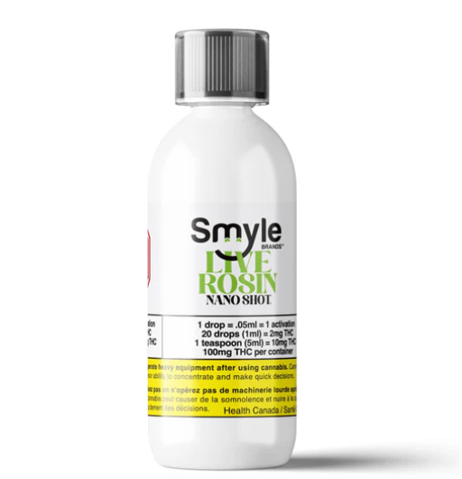 Smyle Brands : Live Rosin 100Mg Nano Shot - Smyle Brands : Live Rosin 100Mg Nano Shot (50ml)