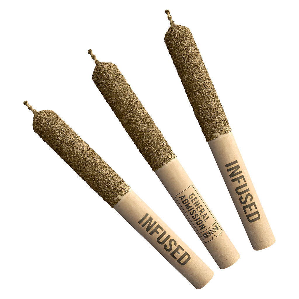 General Admission - Strazzleberry Diamond Infused Pre-Rolls - 1.5G