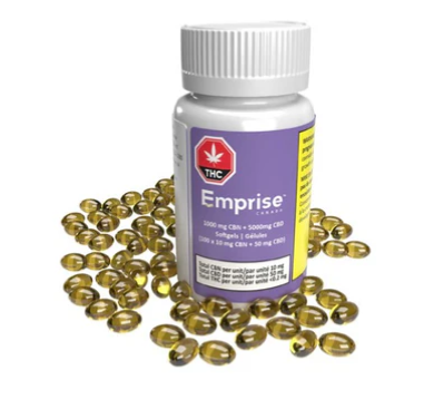 Emprise Canada : 1000 Mg CBN + 5000Mg CBD Softgels (100pk)