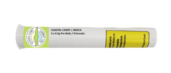Weathered Islands Craft Cannabis : Coastal Candy Pre-Rolls (3x0.5g)