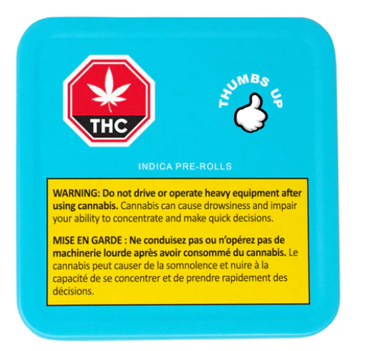 Thumbs Up : Indica Pre-Roll (10pk)