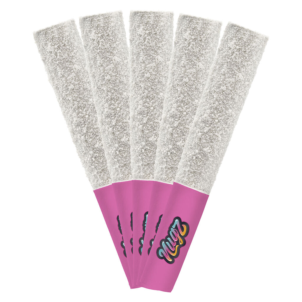 Nugz : Flavour Bomb Pink Berry Infused Pre-Rolls (5pk)