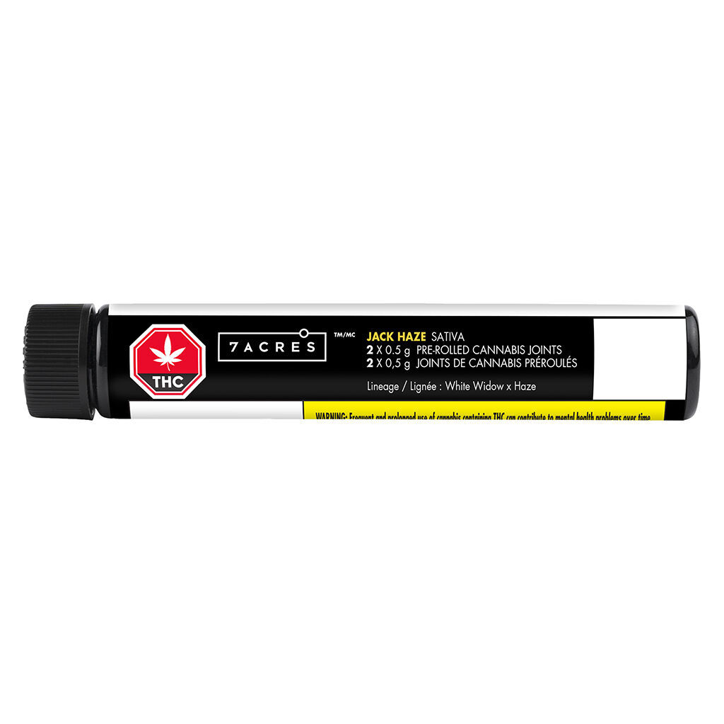 7Acres : Jack Haze Pre-Rolls (2pk)