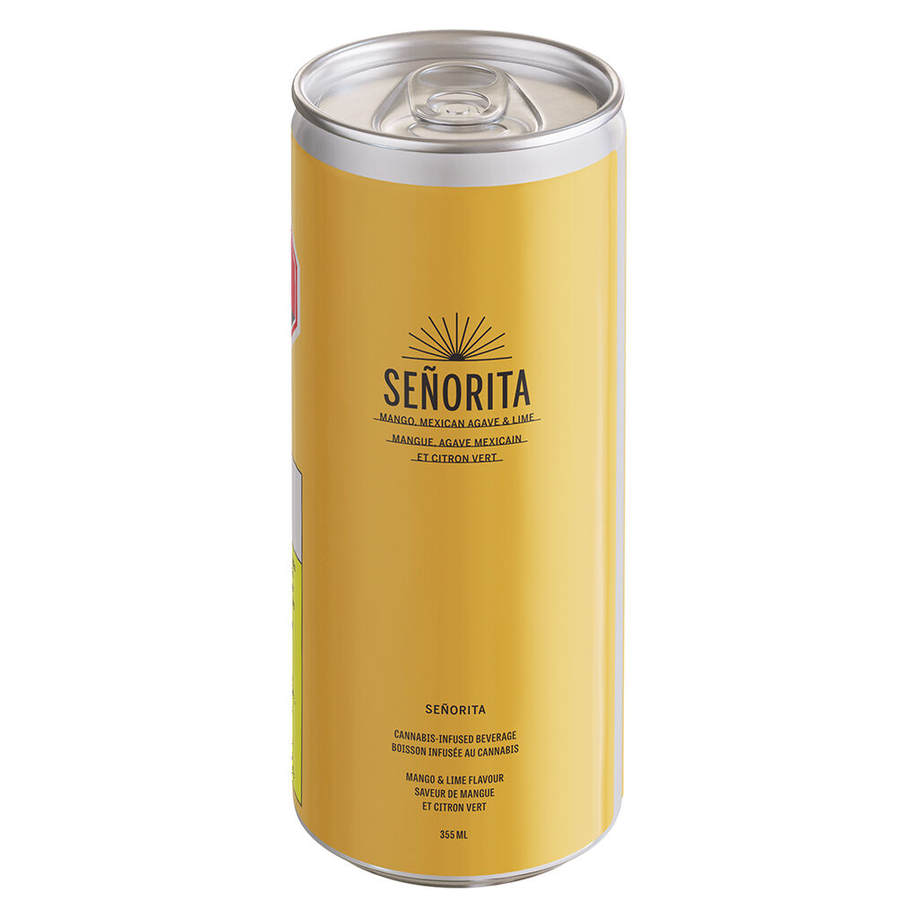 Second Nature : Senorita Mango 355ml (10mgTHC)