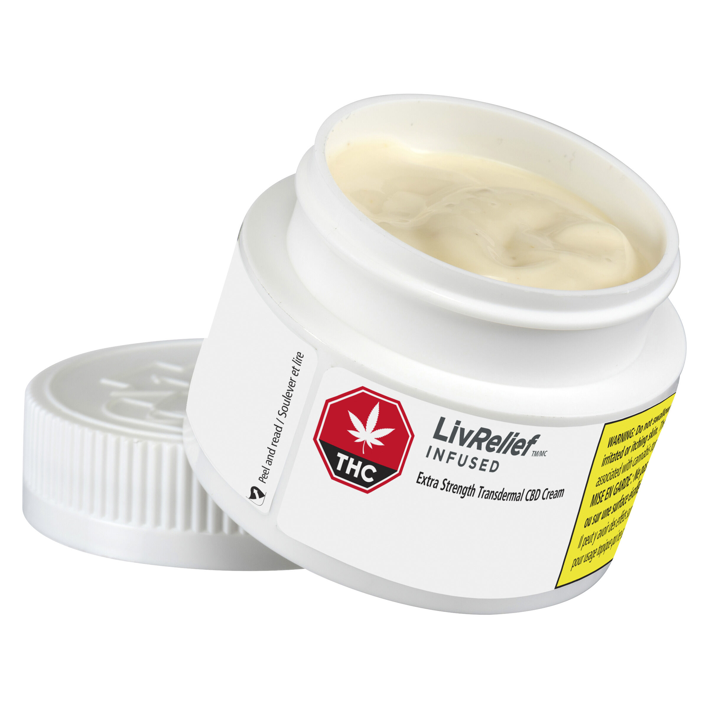 Livrelief Infused - Livrelief Extra Strength Transdermal Cbd Cream - 50G