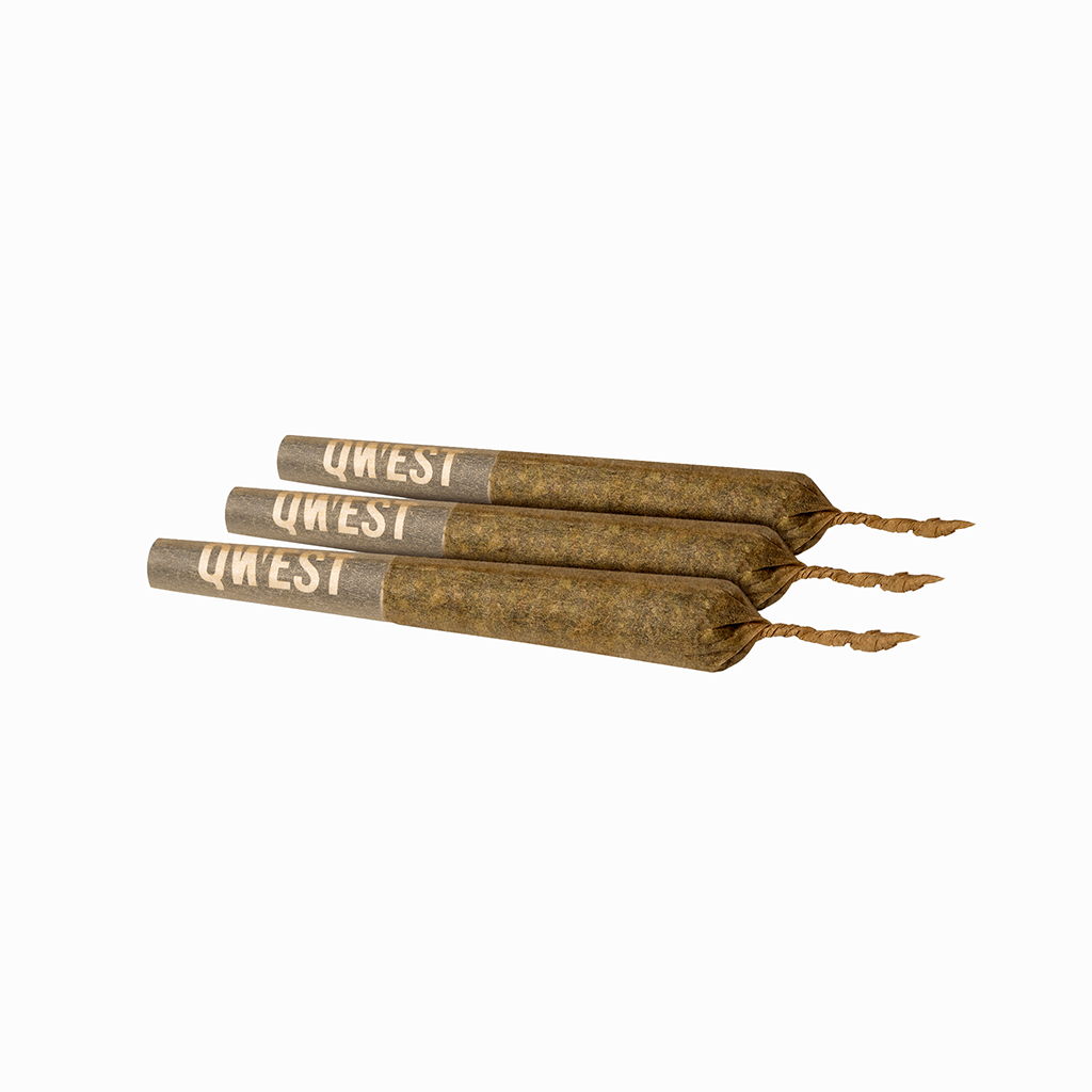QWEST : ORANGE PUSH POP LIVE RESIN INF PRE-ROLLS - ORANGE PUSH POP LIVE RESIN INF PRE-ROLLS (3x0.5g)