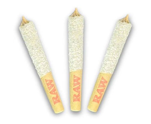 Dab Bods : Sour Blueberry 50s Triple Infused Pre-Rolls (3x0.5g)