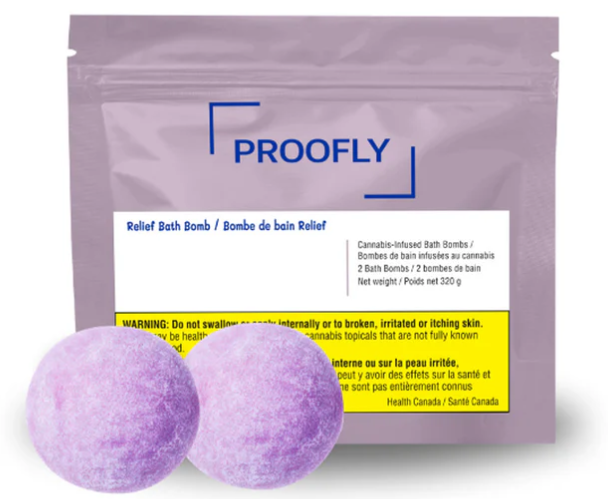 Proofly : Relief Bath Bombs (2pk)