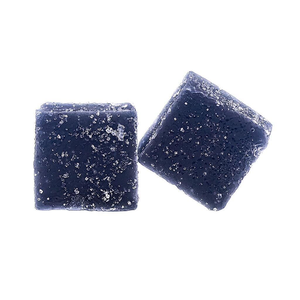 Wana : Blueberry Indica Sour Gummies (2x5mg)