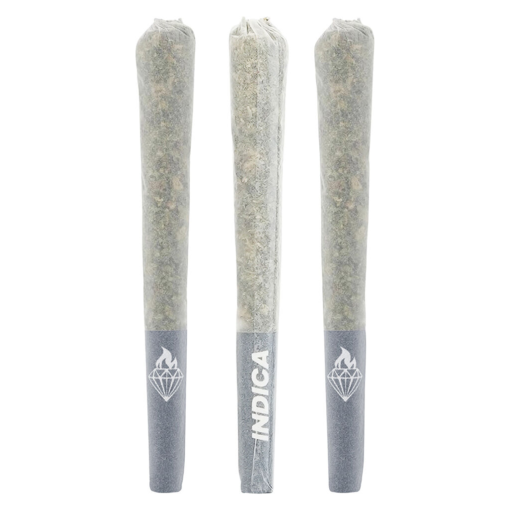 Dymond : Death Bubba Diamond Infused Pre-Rolls (3x0.5g)