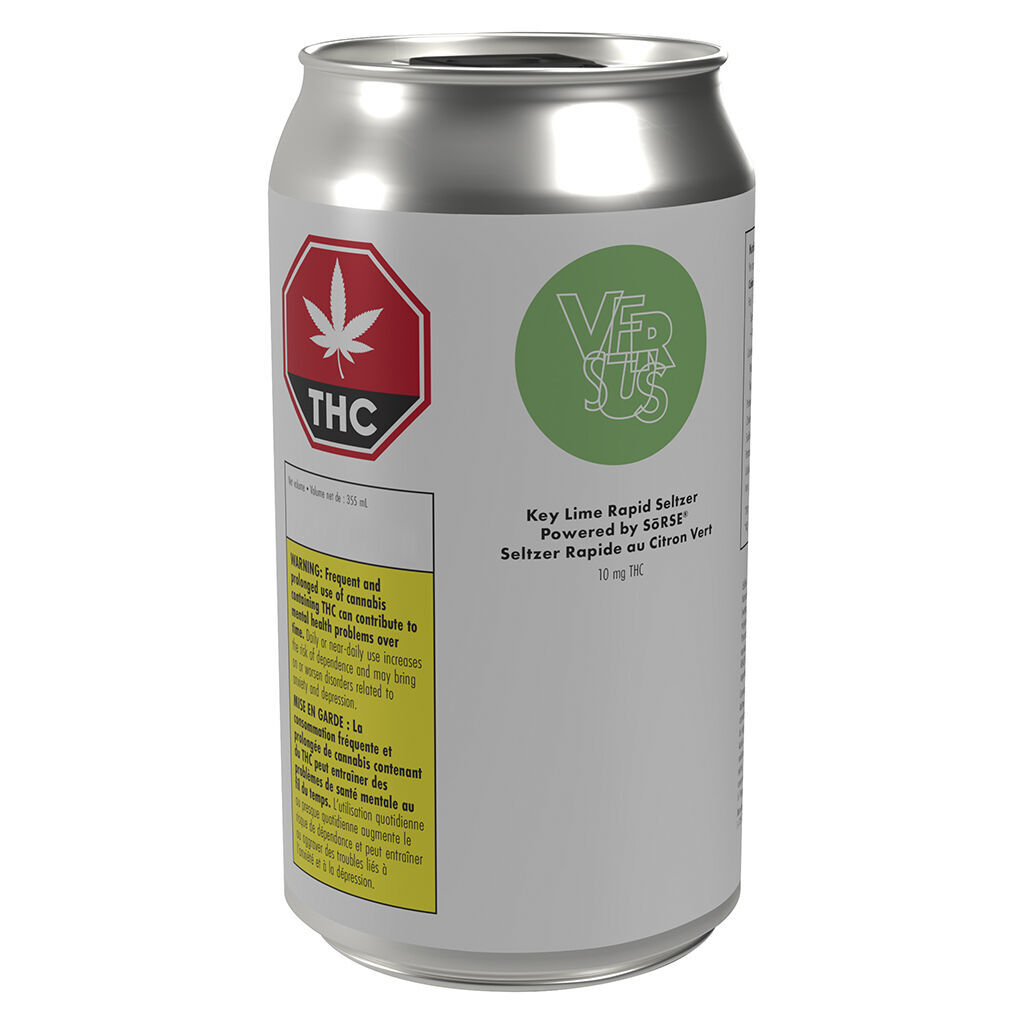 Versus - Key Lime Rapid Seltzer Powered By Sorse - Blend 355Ml
