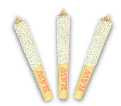 Dab Bods : Pink Goat 50's Triple Infused Pre-Rolls (3pk)