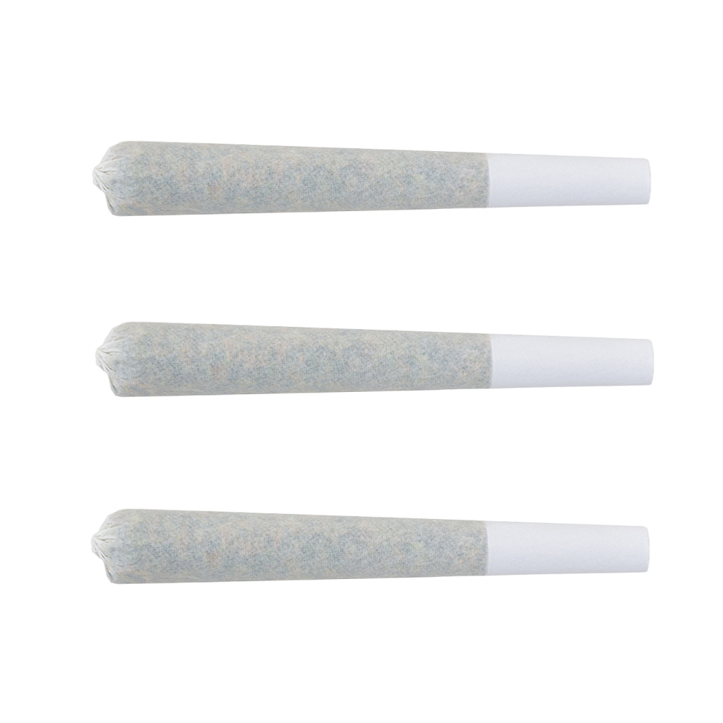 COAST MOUNTAIN CANNABIS : BC ORGANIC PEMBERTON PINK PRE-ROLLS (PINK KUSH) - BC ORGANIC PEMBERTON PINK PRE-ROLLS (PINK KUSH) (3 X .5G)