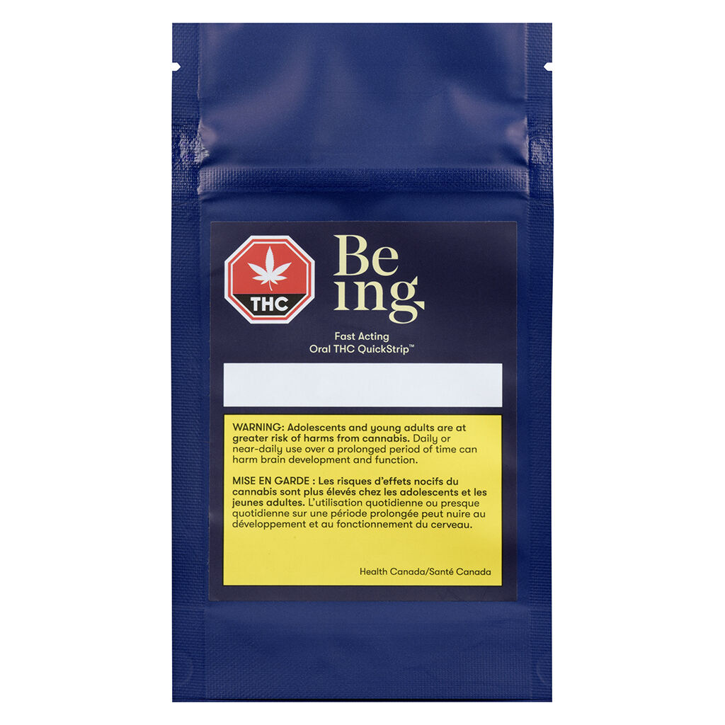 BEING : THC ORAL QUICKSTRIP