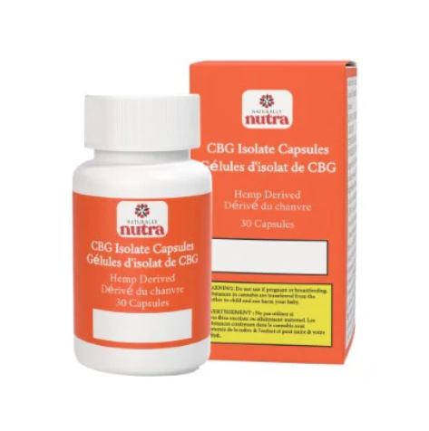 Naturally Nutra : CBG Capsules (30pk)