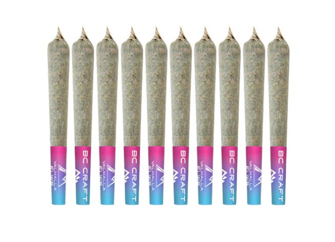 Valhalla Flwr : Crenshaw Melon Pre-Rolls (10x0.5g)