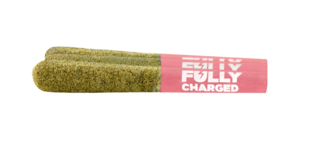 Spinach Fully Charged : Strawberry Watermelon OG CBG Infused Pre-Rolls (3x.5g)