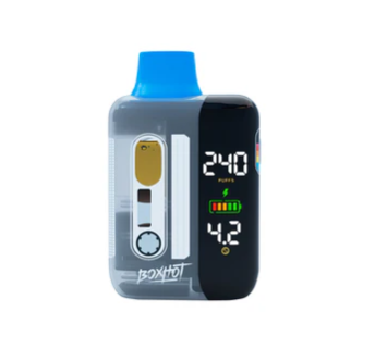 Boxhot : Blue Razz Lemonade Liquid Diamond Charged AIO Vape