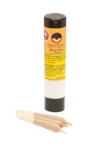 Good Buds - Mango Cake Hash-Infused Pre Rolls Lto - Good Buds : Mango Cake Hash-Infused Pre Rolls Lto (3x0.5g)