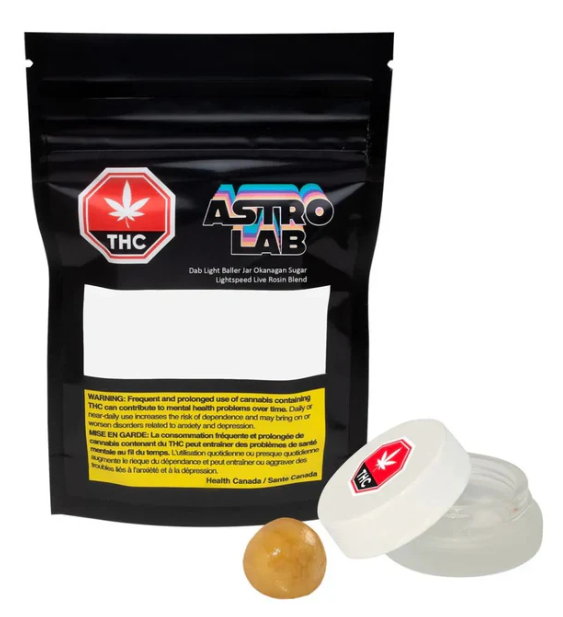 Astro Labs : Dab Light CBD Blend Live Rosin
