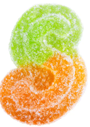 Sourz By Spinach: Fully Blasted Caramel Green Apple Gummy Lto (1x10mg THC)
