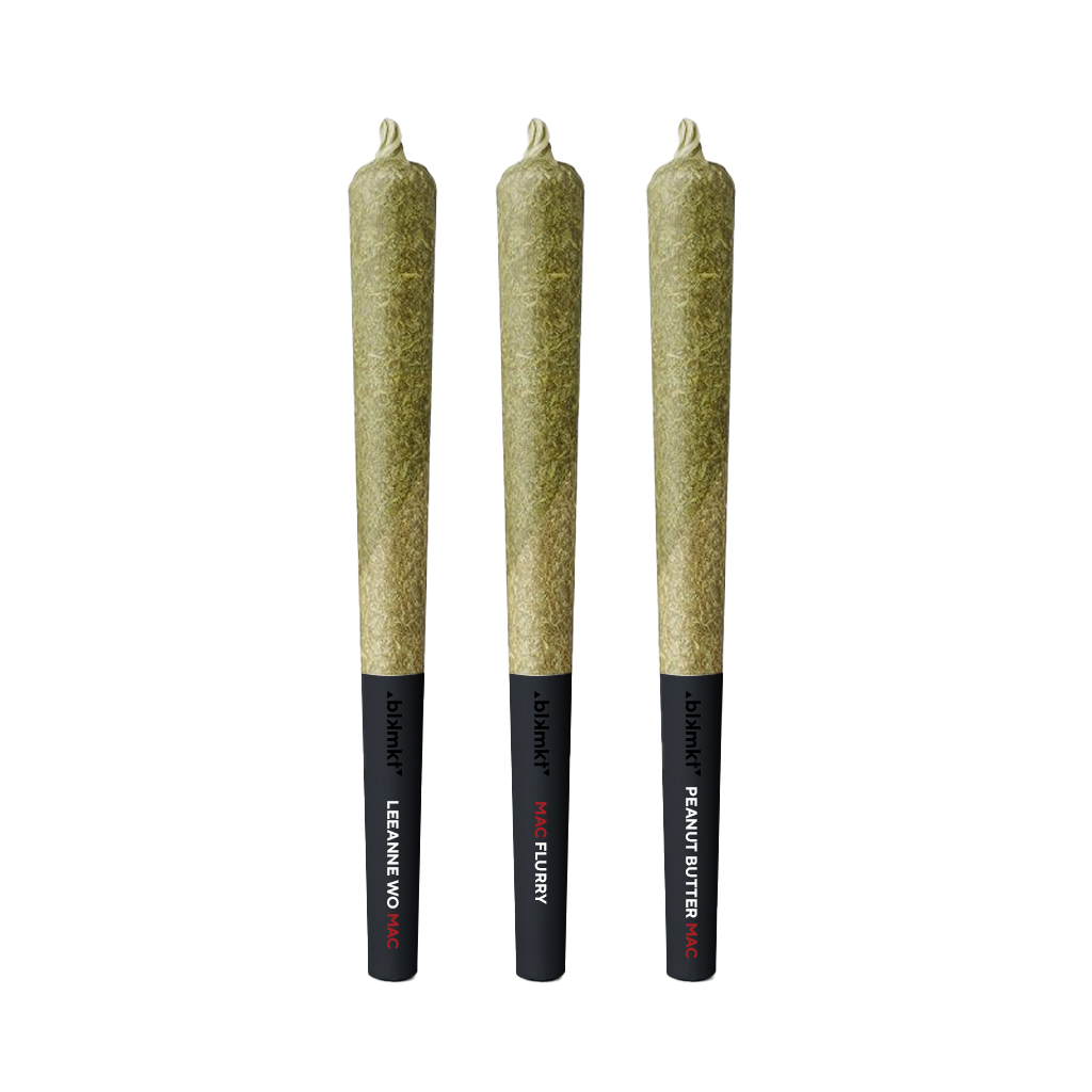 BLKMKT : THE CRAFT PACK PRE-ROLLS - THE CRAFT PACK PRE-ROLLS (3x1g)