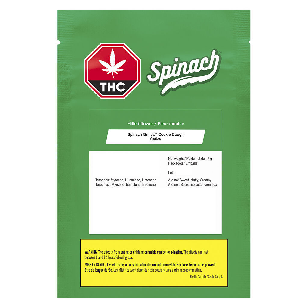 Spinach - Grindz-Cookie Dough - 7G