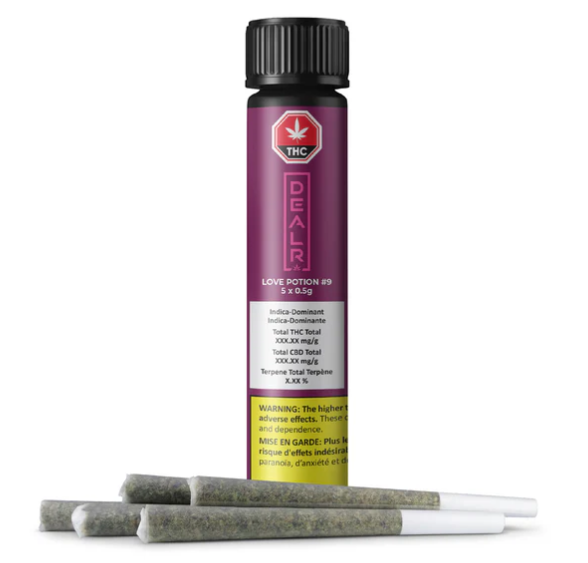 Dealr : Love Potion #9 Pre-Rolls (5pk)