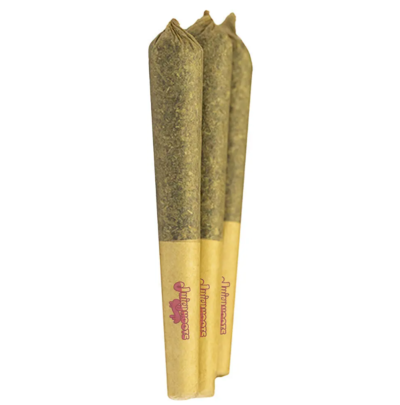 Juicy Hoots : Double Melon Gulp Flavour Flip Infused Pre-Rolls (3x.05g)