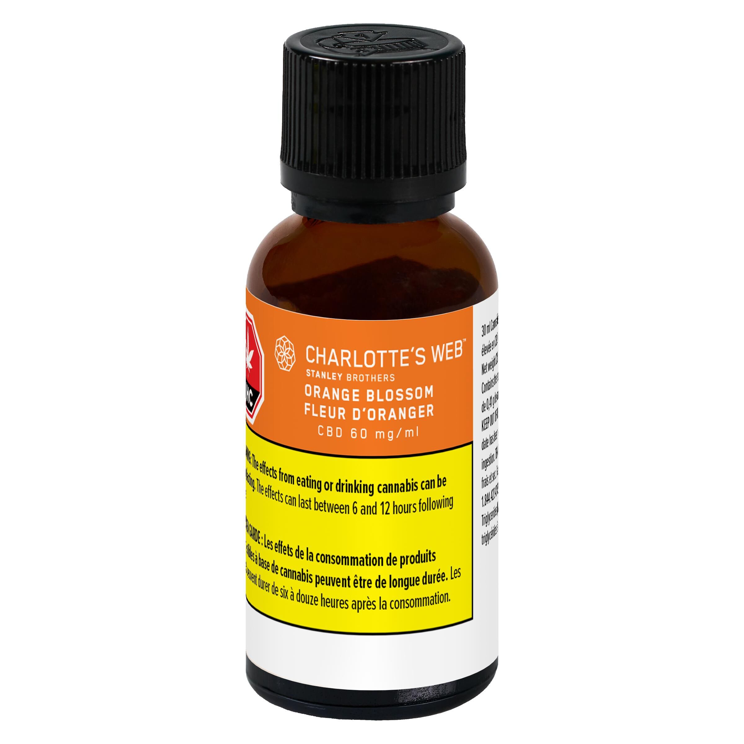 Charlotte's Web : Orange Blossom Oil (30x60mgCBD : 5mgTHC)