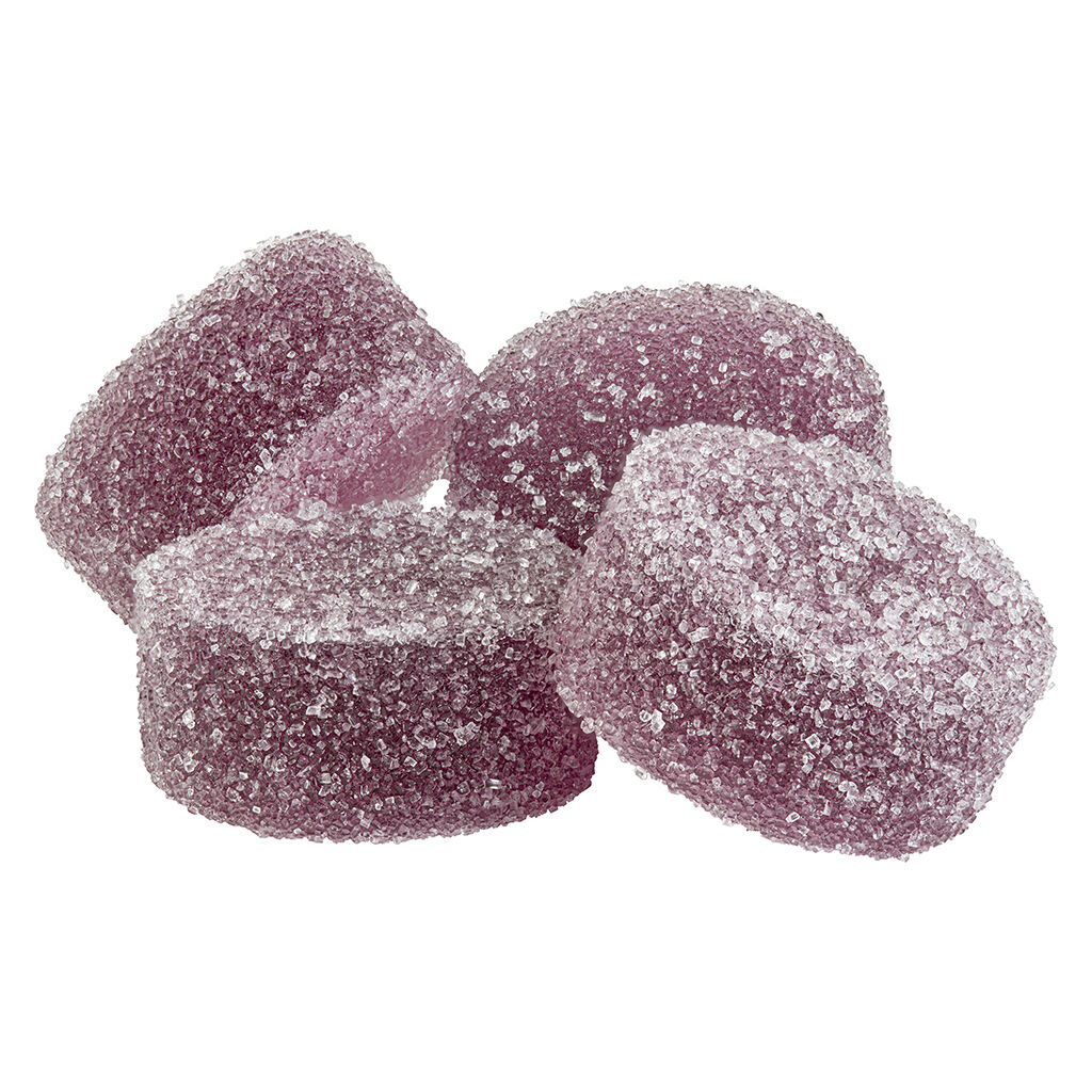 SHRED'EMS : GRAPPLE JUICE THC CBG 1:1 GUMMIES (4x2.5mgTHC/2.5mgCBG)