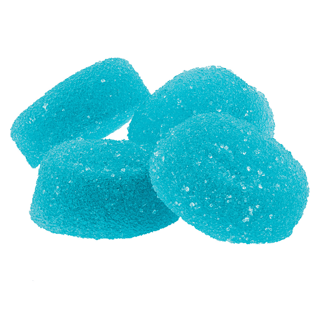 Shred'Ems : Sour Blue Razzberry Gummies (4pk)